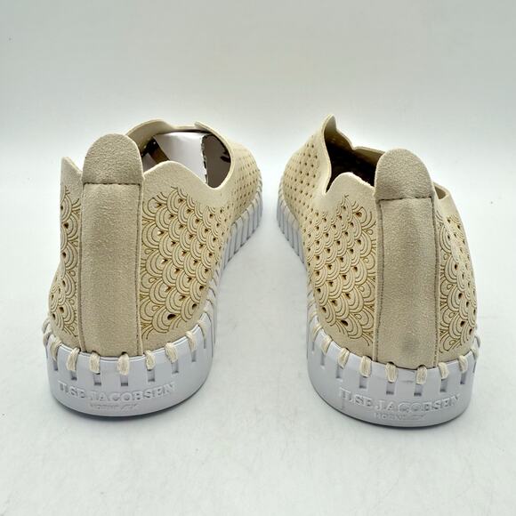 IIse Jacobsen Tulip 139 Slip-On Loafer Size US 7 EU 37 Tan Cushioned EUC - Picture 10 of 14